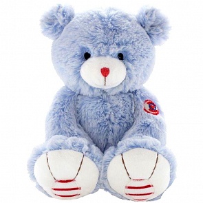 Мягкая игрушка из серии Руж - Мишка средний голубой, 31 см. (Kaloo, K963547)